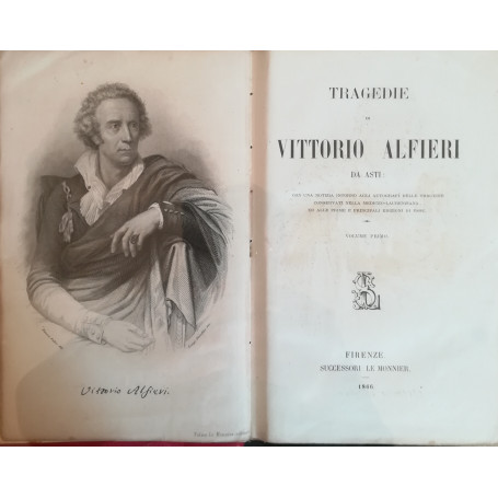 Tragedie di Vittorio Alfieri da Asti. I. II.