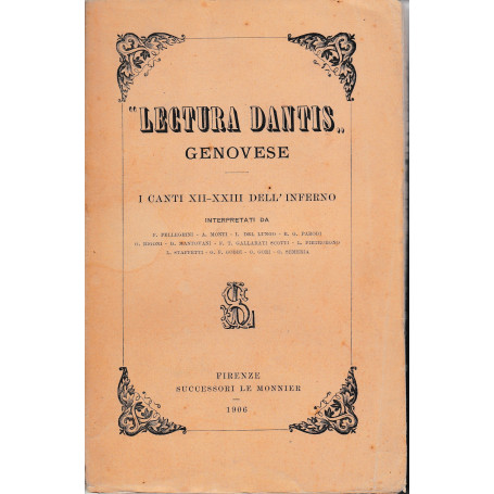 Lectura Dantis" genovese. I canti XII-XXIII dell'Inferno